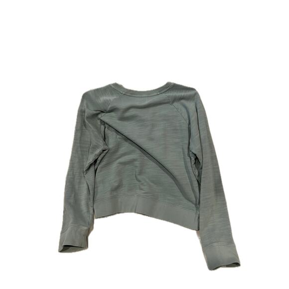 J Crew Vintage Cropped Fleece Sweater Womans Med - Picture 2 of 3